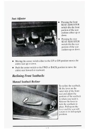 1995 Cadillac DeVille 4.9 L Owners Manual, 1995 page 21