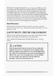 1995 Cadillac DeVille 4.9 L Owners Manual, 1995 page 24