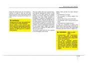 2008 Kia Amanti Owners Manual, 2008 page 43