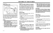2003 Hyundai Tiburon Owners Manual, 2003 page 12