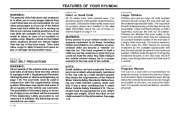 2003 Hyundai Tiburon Owners Manual, 2003 page 18