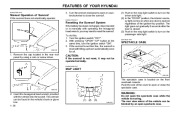 2003 Hyundai Tiburon Owners Manual, 2003 page 44