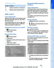 2011 BMW Active Hybrid 7 F01 F02 F03 F04 Series Owners Manual, 2011 page 23