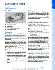 2011 BMW Active Hybrid 7 F01 F02 F03 F04 Series Owners Manual, 2011 page 29