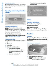 2011 BMW Active Hybrid 7 F01 F02 F03 F04 Series Owners Manual, 2011 page 40