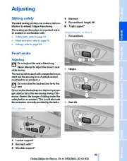 2011 BMW Active Hybrid 7 F01 F02 F03 F04 Series Owners Manual, 2011 page 49