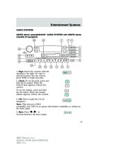 2006 Ford Taurus Owners Manual, 2006 page 15