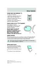 2006 Ford Taurus Owners Manual, 2006 page 45