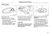 2002 Kia Spectra Owners Manual, 2002 page 13