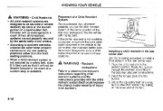 2002 Kia Spectra Owners Manual, 2002 page 28