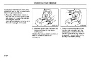 2002 Kia Spectra Owners Manual, 2002 page 30