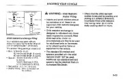 2002 Kia Spectra Owners Manual, 2002 page 33