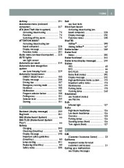 2011 Mercedes-Benz E350 E350 BlueTEC E550 E63 AMG W212 C207 Sedan Owners Manual, 2011 page 7