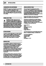 Land Rover Defender Workshop Manual, 1999, 2000, 2001, 2002 page 11