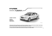 2008 Hyundai Azera Owners Manual, 2008 page 3
