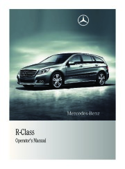 2011 Mercedes-Benz R350 R350 BlueTEC V251 Owners Manual page 1