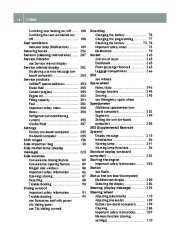 2011 Mercedes-Benz R350 R350 BlueTEC V251 Owners Manual, 2011 page 16