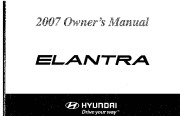 2007 Hyundai Elantra Owners Manual page 1