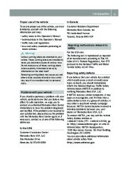 2011 Mercedes-Benz E350 E350 BlueTEC E550 W212 C207 Coupe Owners Manual, 2011 page 23