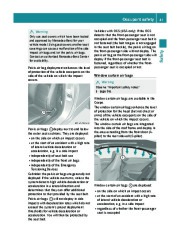 2011 Mercedes-Benz E350 E350 BlueTEC E550 W212 C207 Coupe Owners Manual, 2011 page 43
