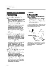 2009 Mazda 5 Owners Manual, 2009 page 14
