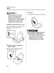 2009 Mazda 5 Owners Manual, 2009 page 16