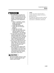2009 Mazda 5 Owners Manual, 2009 page 25