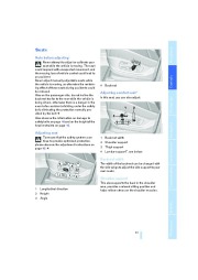 2007 BMW X5 3.0si 4.8is E70 Owners Manual, 2007 page 43