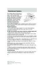 2009 Ford Focus Owners Manual, 2009 page 28