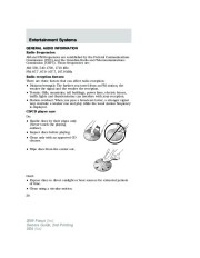2009 Ford Focus Owners Manual, 2009 page 30