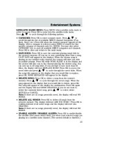 2009 Mazda Tribute Owners Manual, 2009 page 25