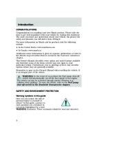 2009 Mazda Tribute Owners Manual, 2009 page 4