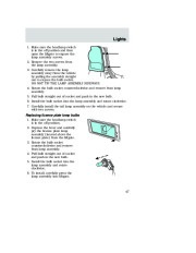 2009 Mazda Tribute Owners Manual, 2009 page 47