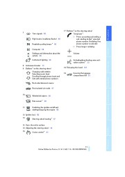 2009 BMW Z4 SDrive 30i 35i E89 Owners Manual, 2009 page 13